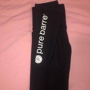 Pure Barre Lululemon Wunder Under Leggings